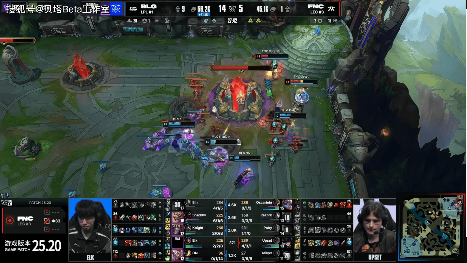 C9轻取GEN,Knight极限生还后反打宿命之战四强赛,技惊四座 C9轻取GEN,Knight极限生还后反打宿命之战四强赛,技惊四座