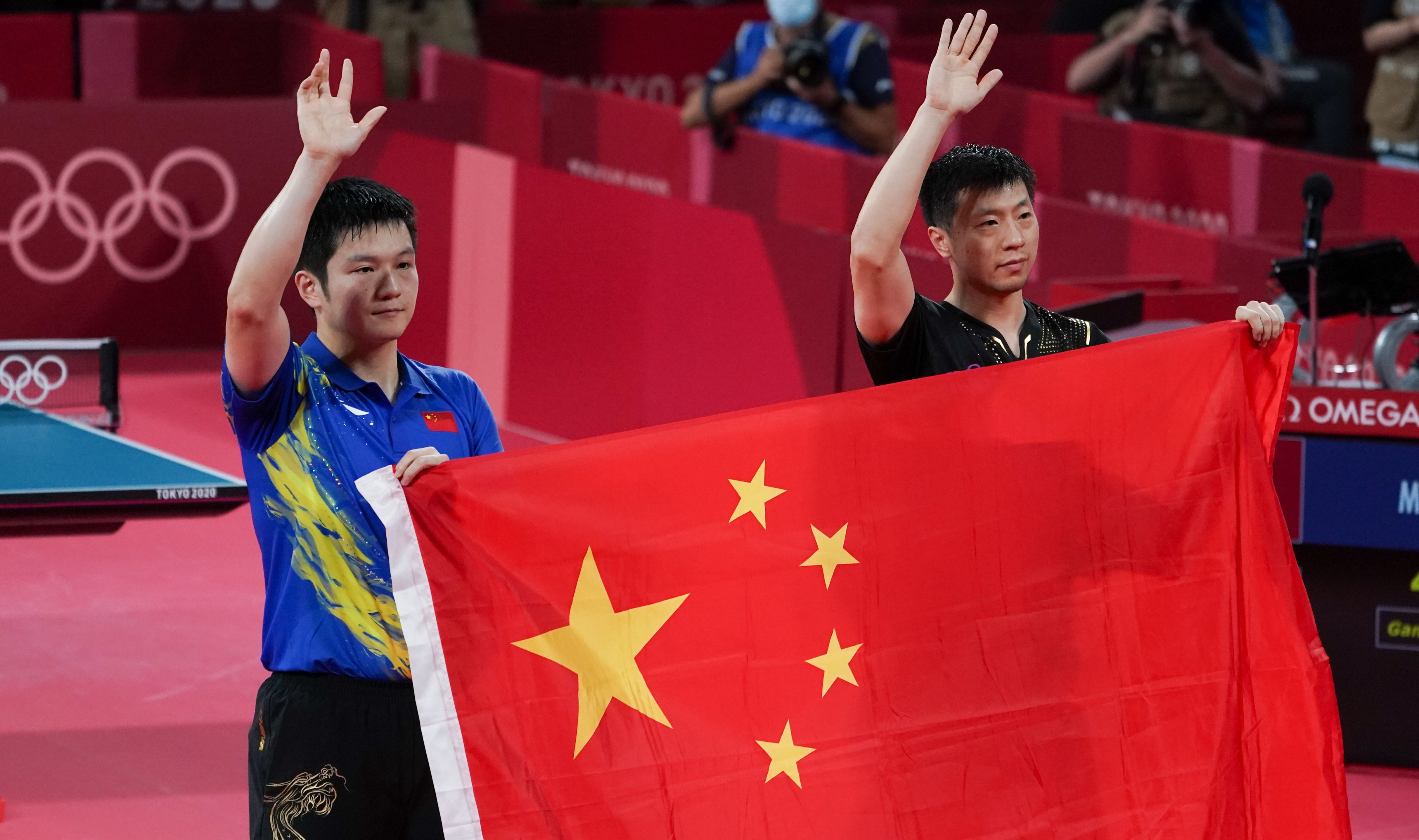 中国队力克日本队，马龙高光表现